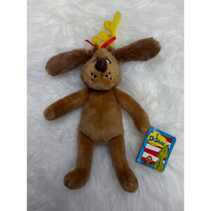 Aurora Dr Seuss 7" Max Plush Toy Grinch Stuffed Dog EUC Small Tags Intact Xmas
